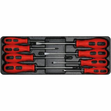 George Tools Werkzeugeinlage 4. Schraubendrehersatz - 8 Teile